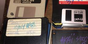 Lot de 32 disquettes Sample pour S1000