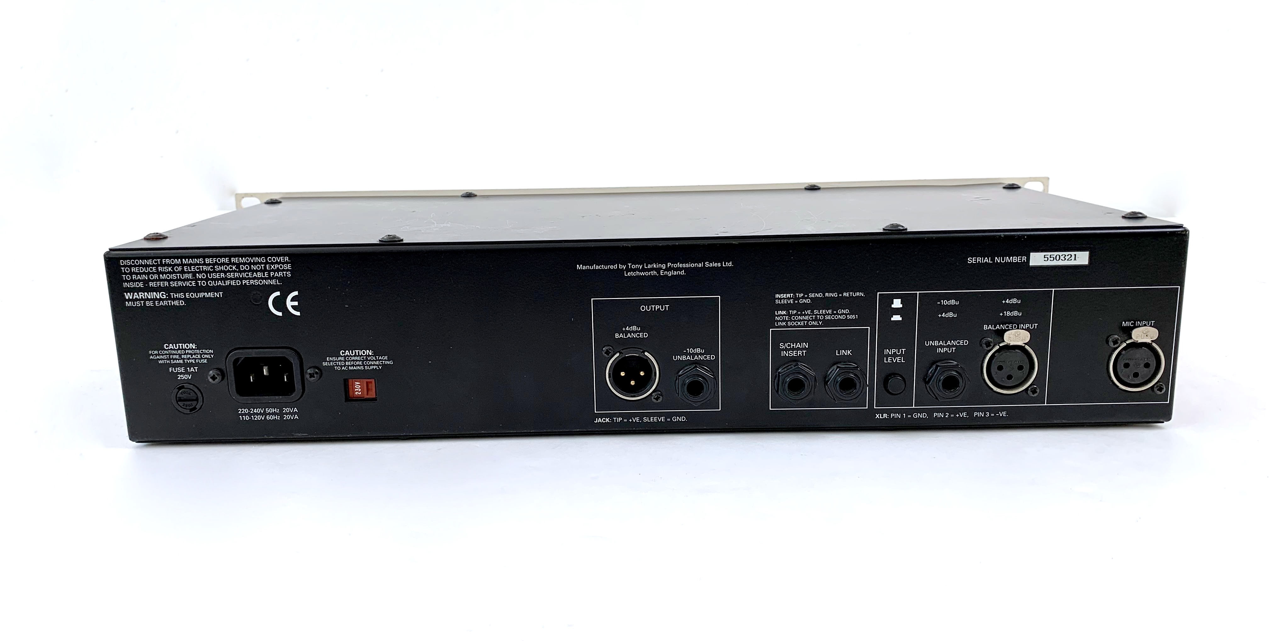 TL Audio 5051 Mono Tube Voice Processor (45003)