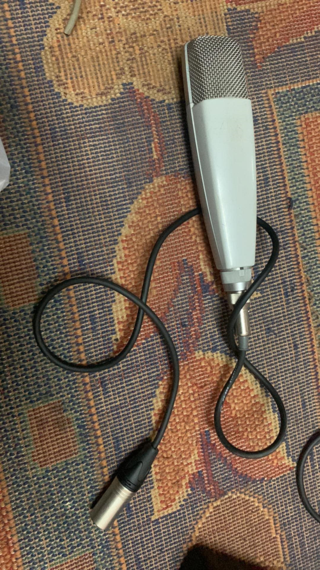 Sennheiser MD 421-N dynamic microphone 1970s vintage (white)