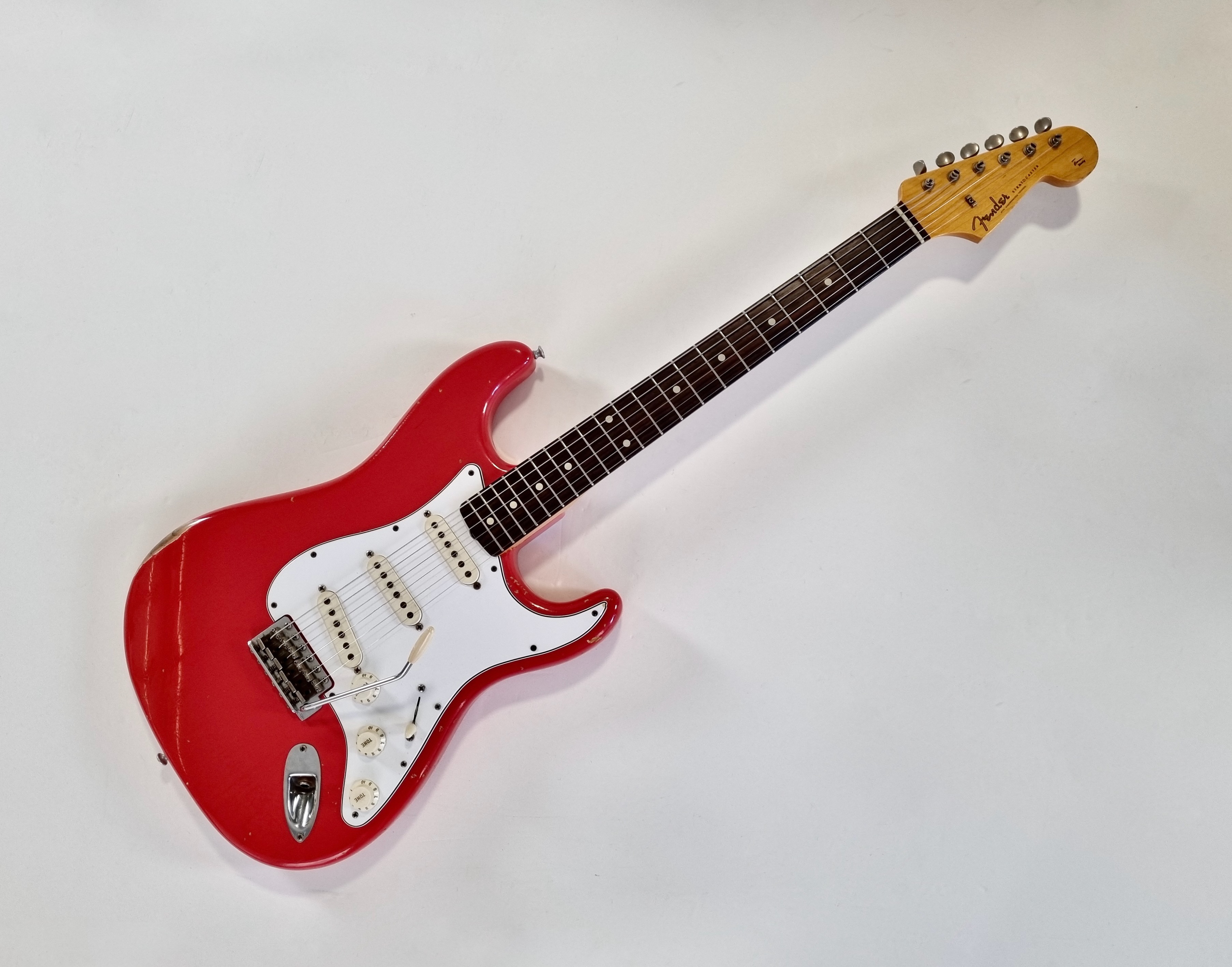 Fender Stratocaster 1960 Dale Wilson Masterbuilt Relic 2011 Custom Shop Fiesta Red