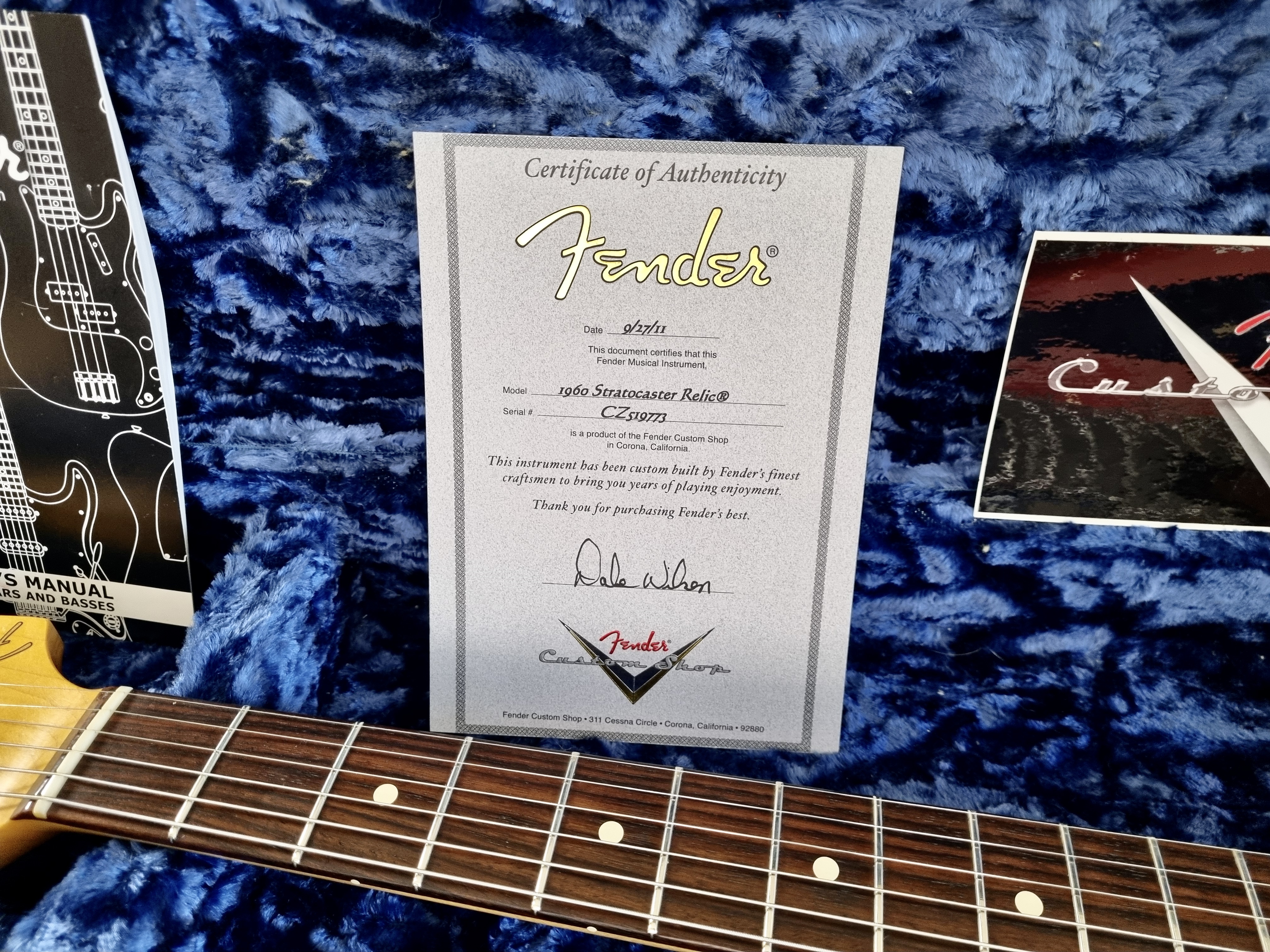 Fender Custom Shop MasterBuilt Stratocaster (Dale Wilson) (55162)