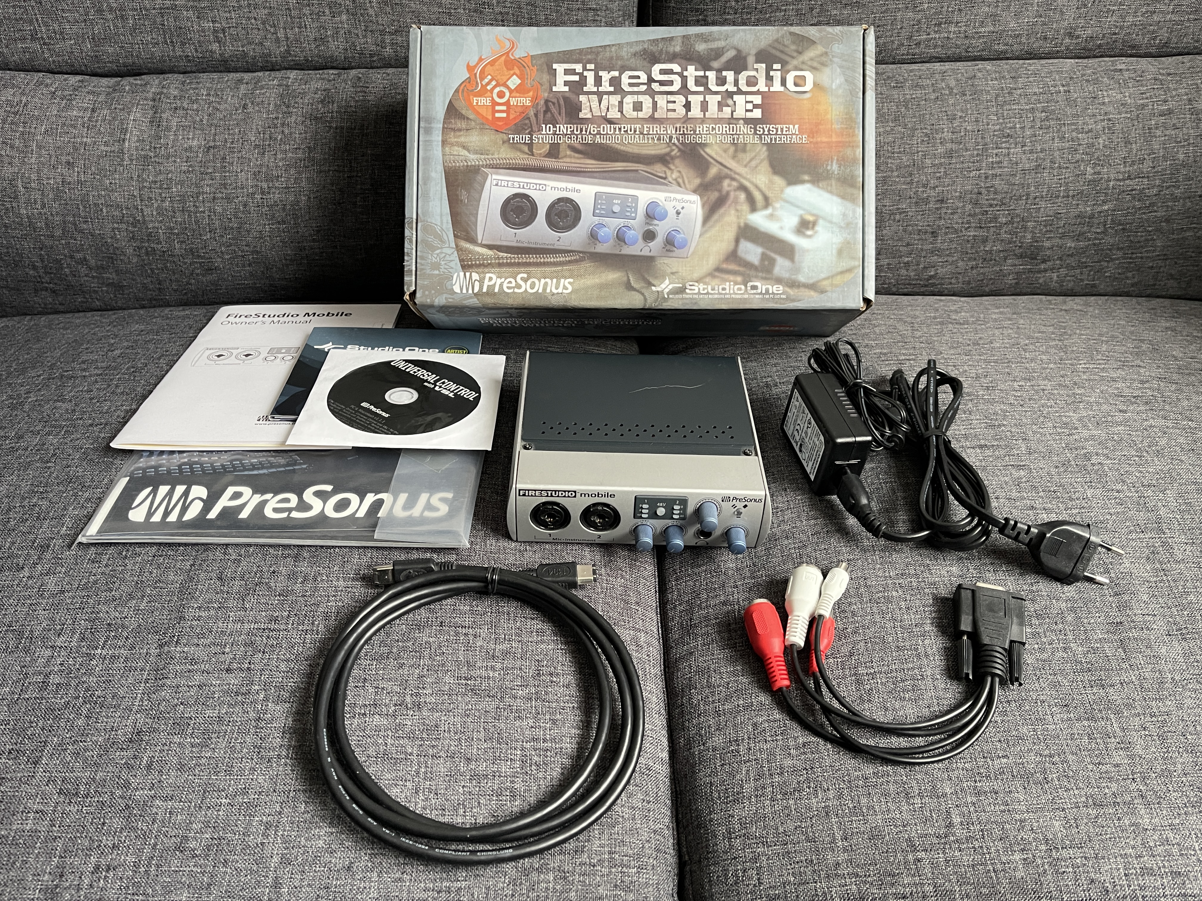 Interface Presonus Firestudio mobile