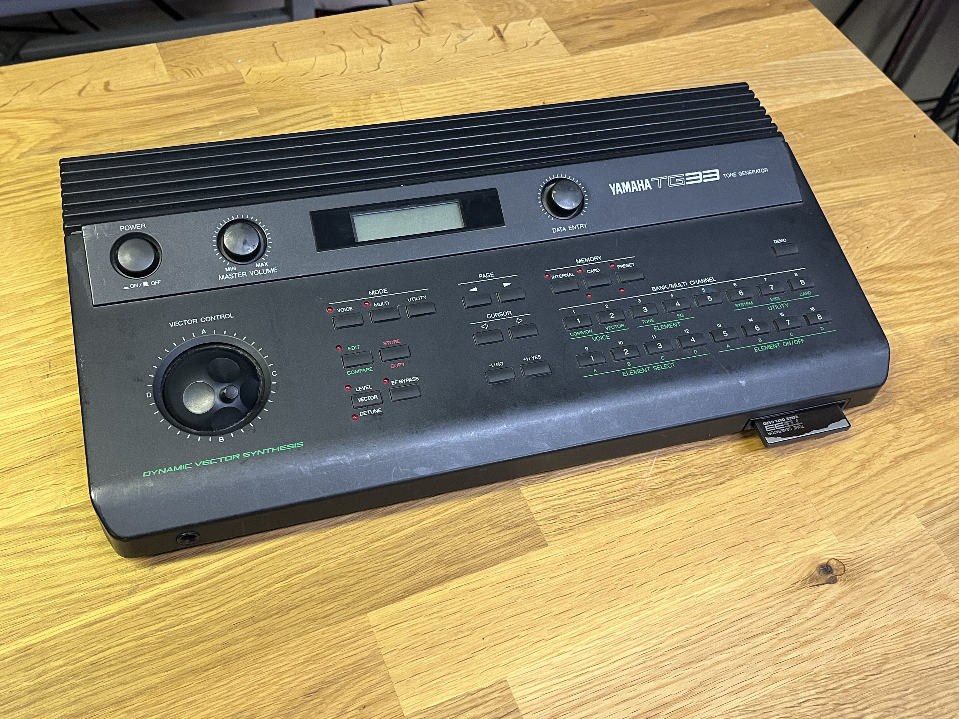 Vends Yamaga TG33 + Carte d'extension