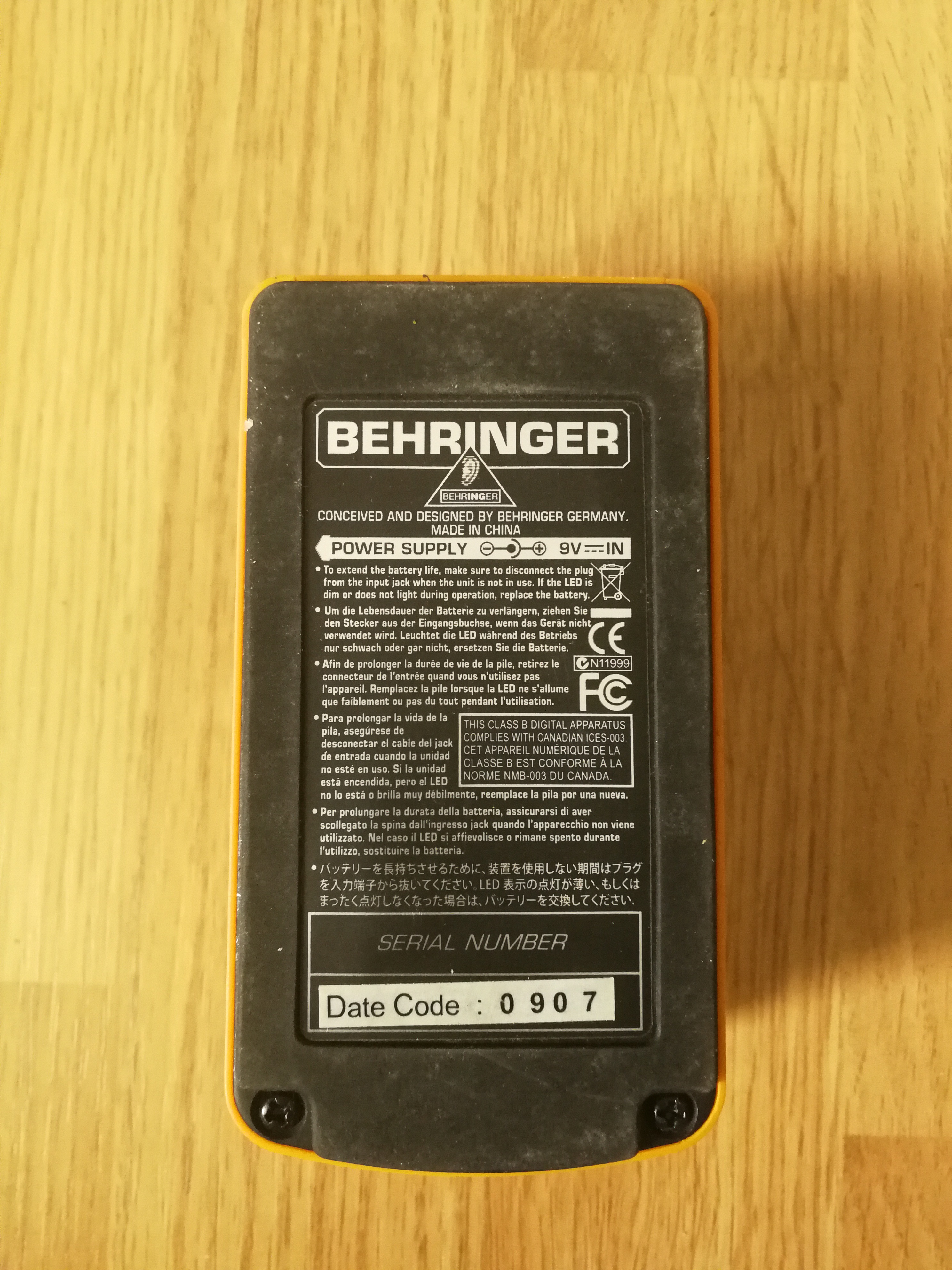 Behringer Chorus Orchestra CO600 (92084)