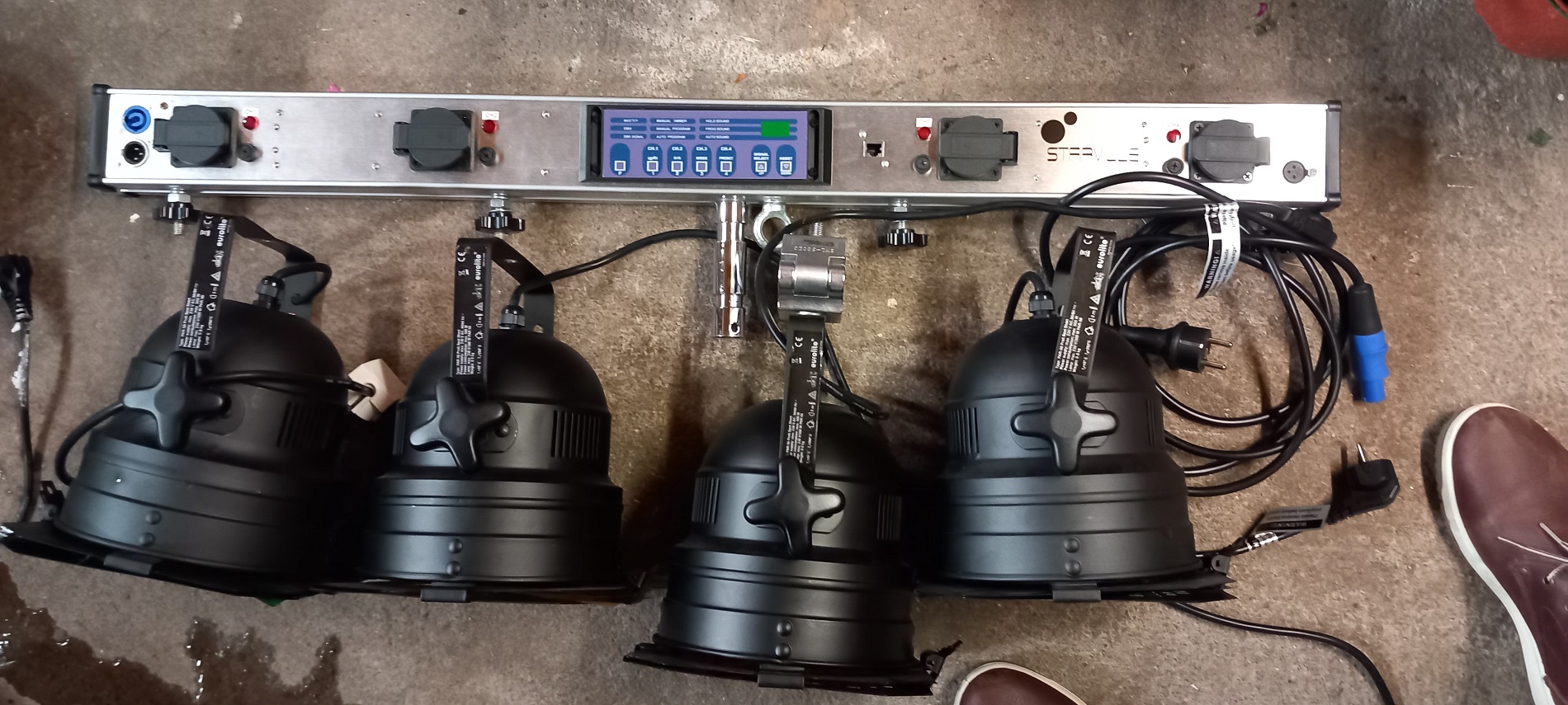 Vends projecteurs Par 56 + autres DJ