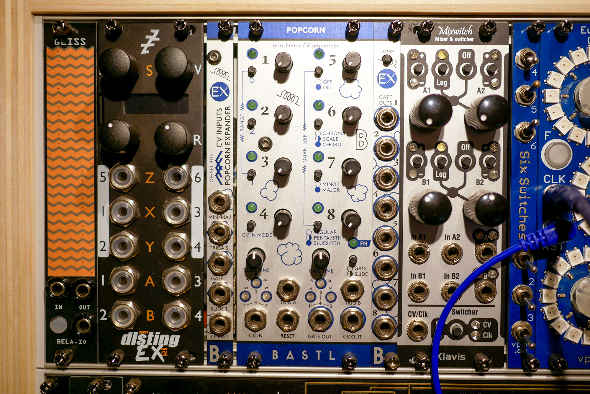 Vends Popcorn version alu avec expander gate et cv