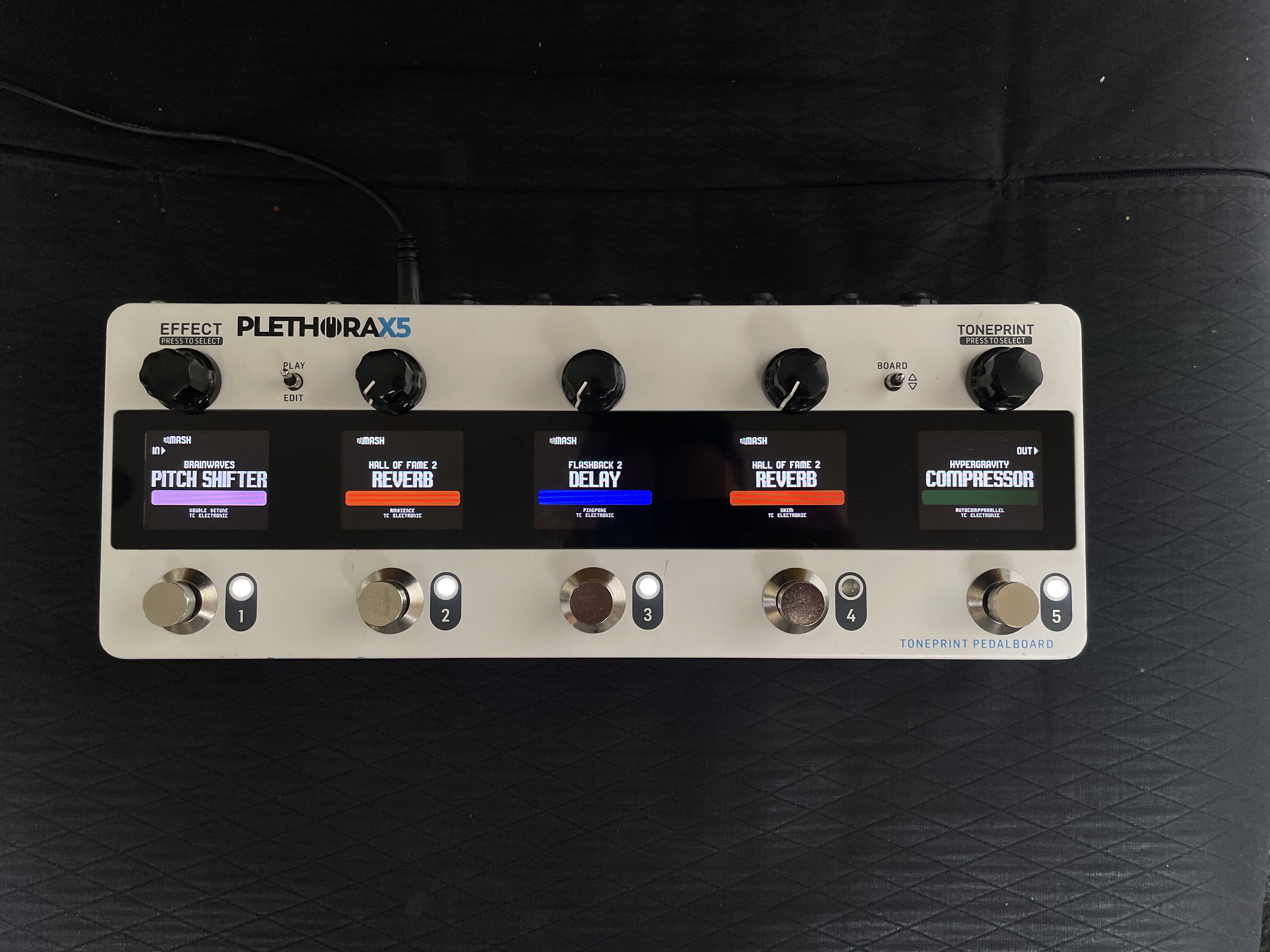 Vends multi-effet TC Electronic Plethora X5