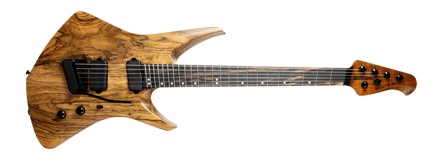 Music Man Kaizen Black Limba 6 String : Kaizen Black Limba 6 String