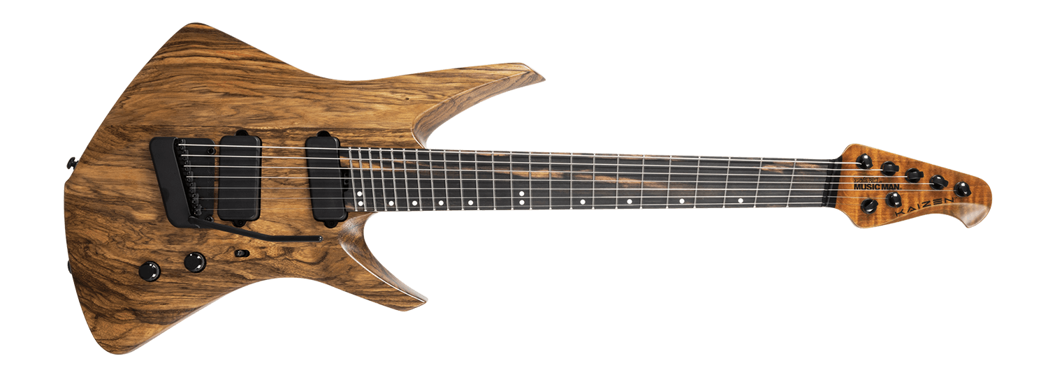 Music Man Kaizen Black Limba 7 String : Kaizen Black Limba 7 String