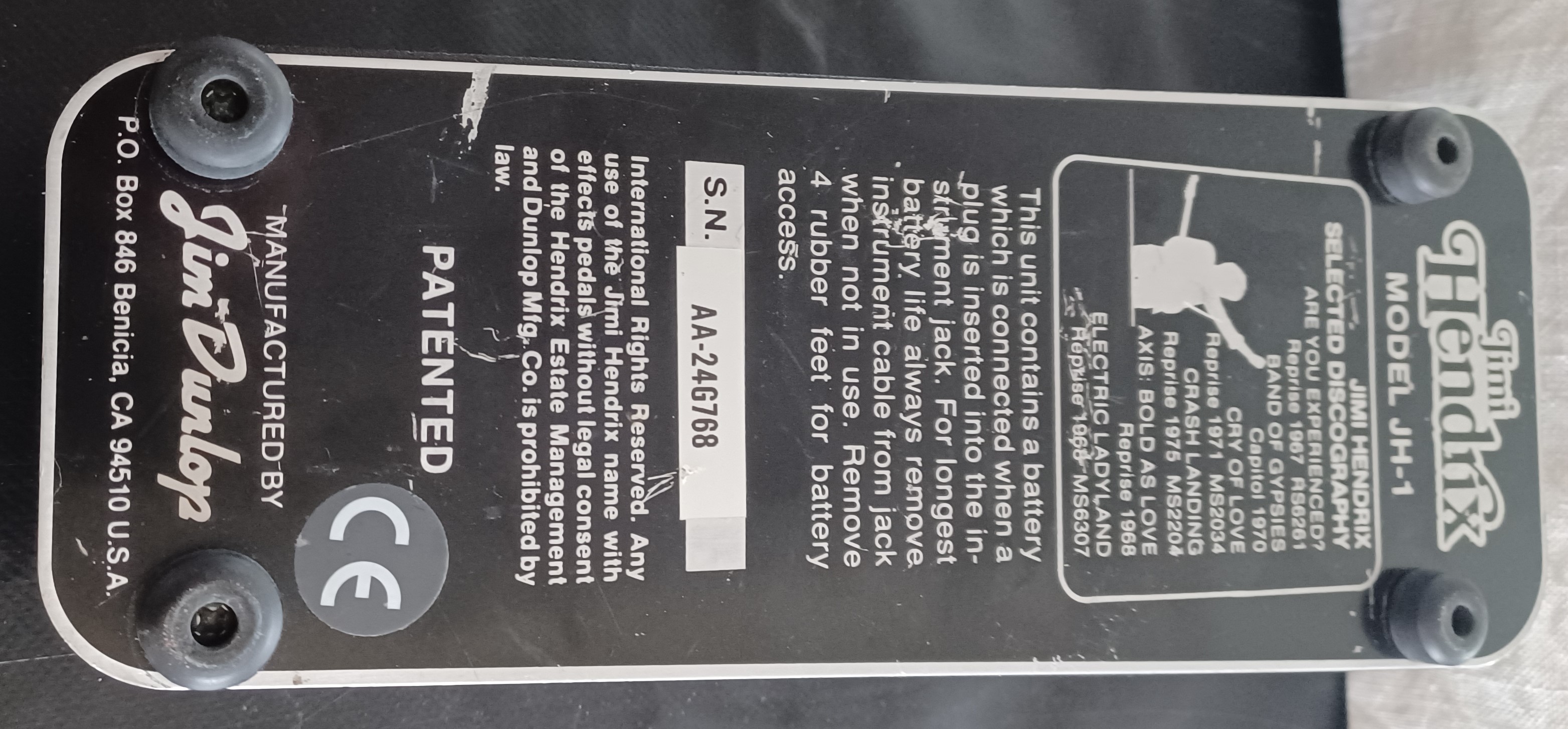 wha-wha Jimi Hendrix Model JH-1