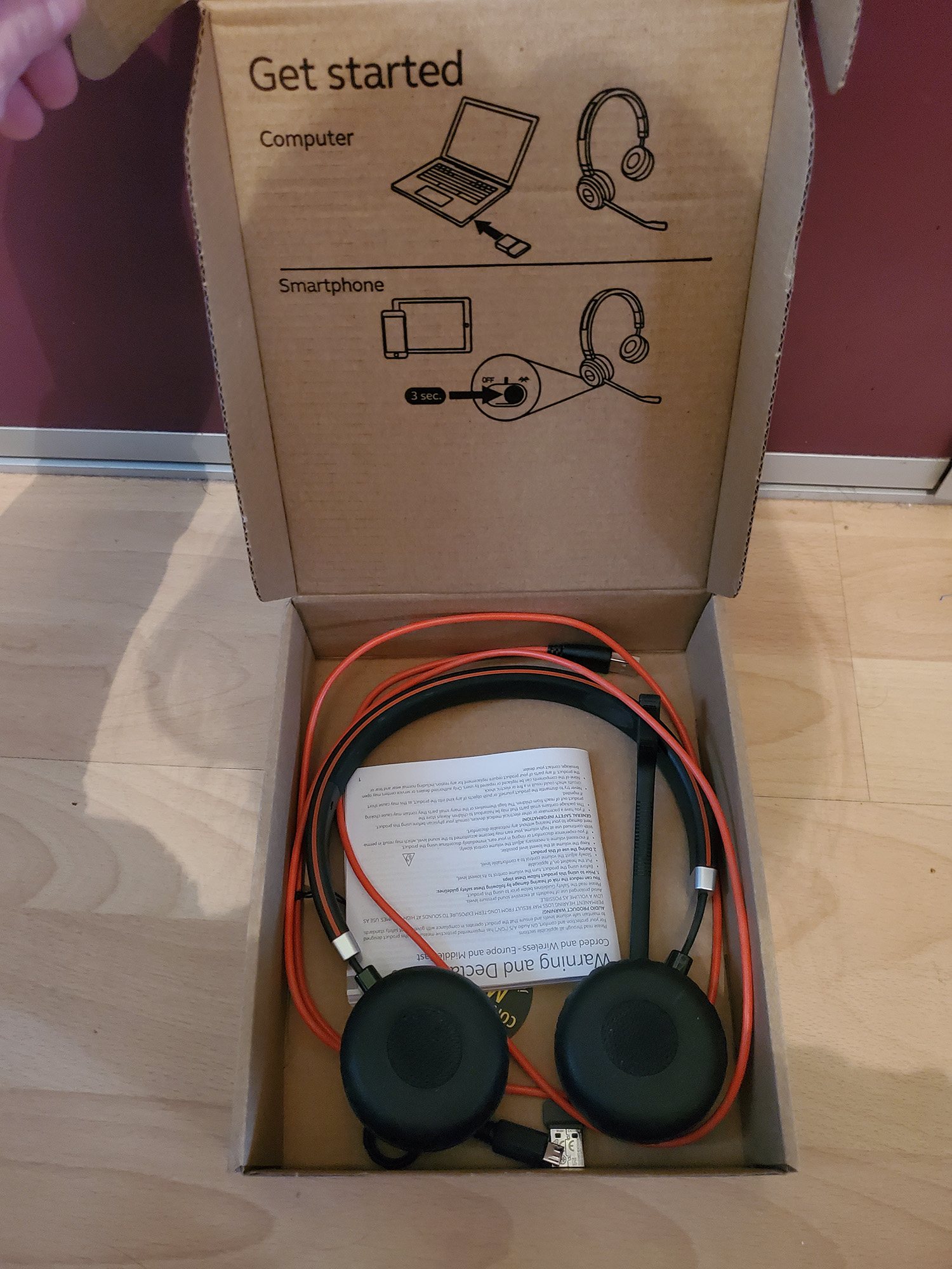 Casque Jabra Evolve 65 bluetooth avec micro et réducteur de bruit