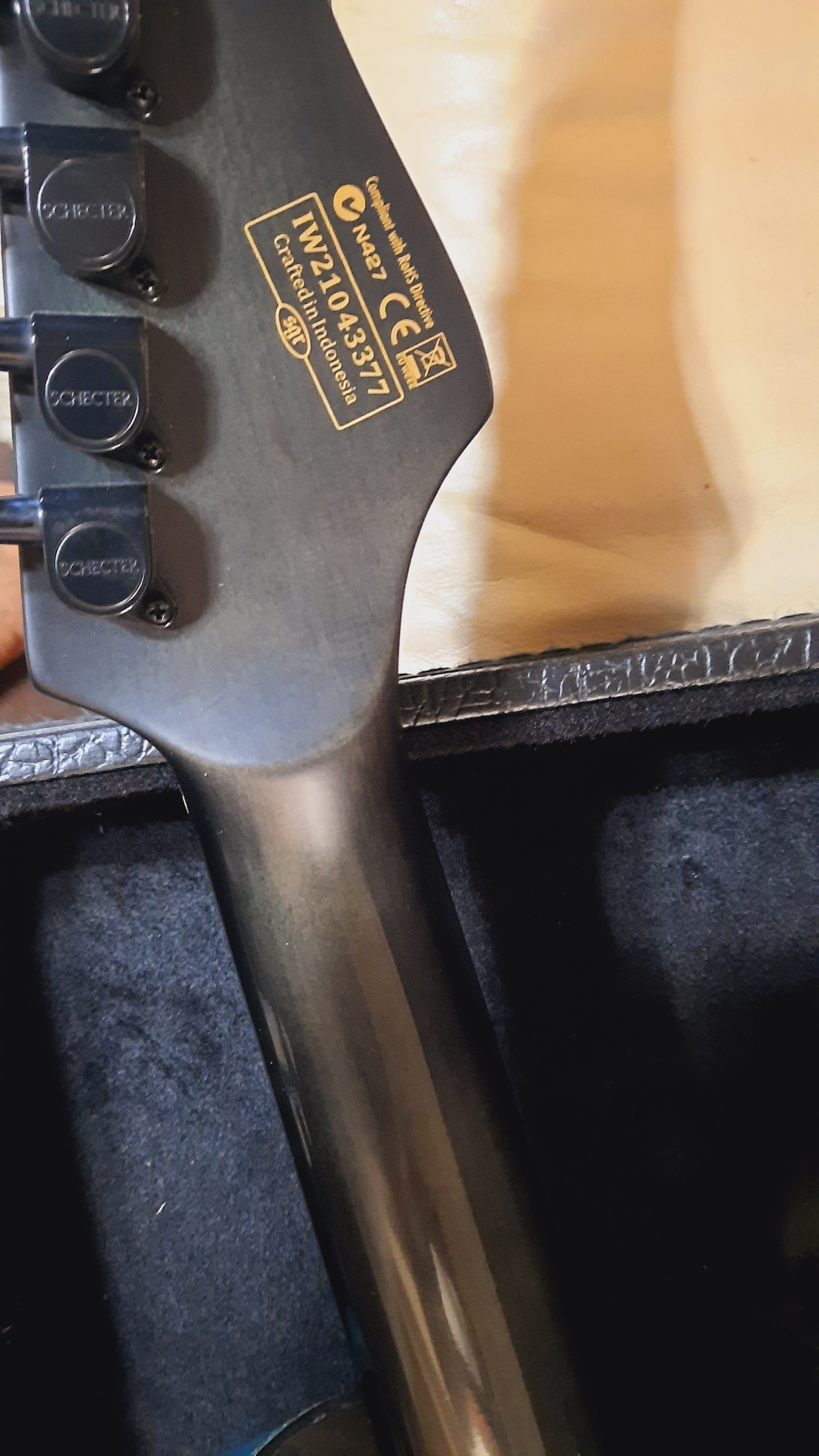 Schecter Banshee GT FR S sustainiac echange possible