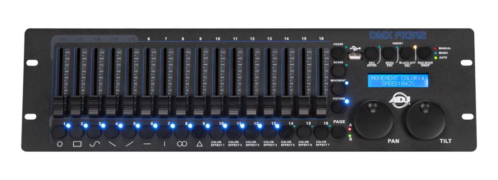 ADJ 1 dmx-fx512-face avant