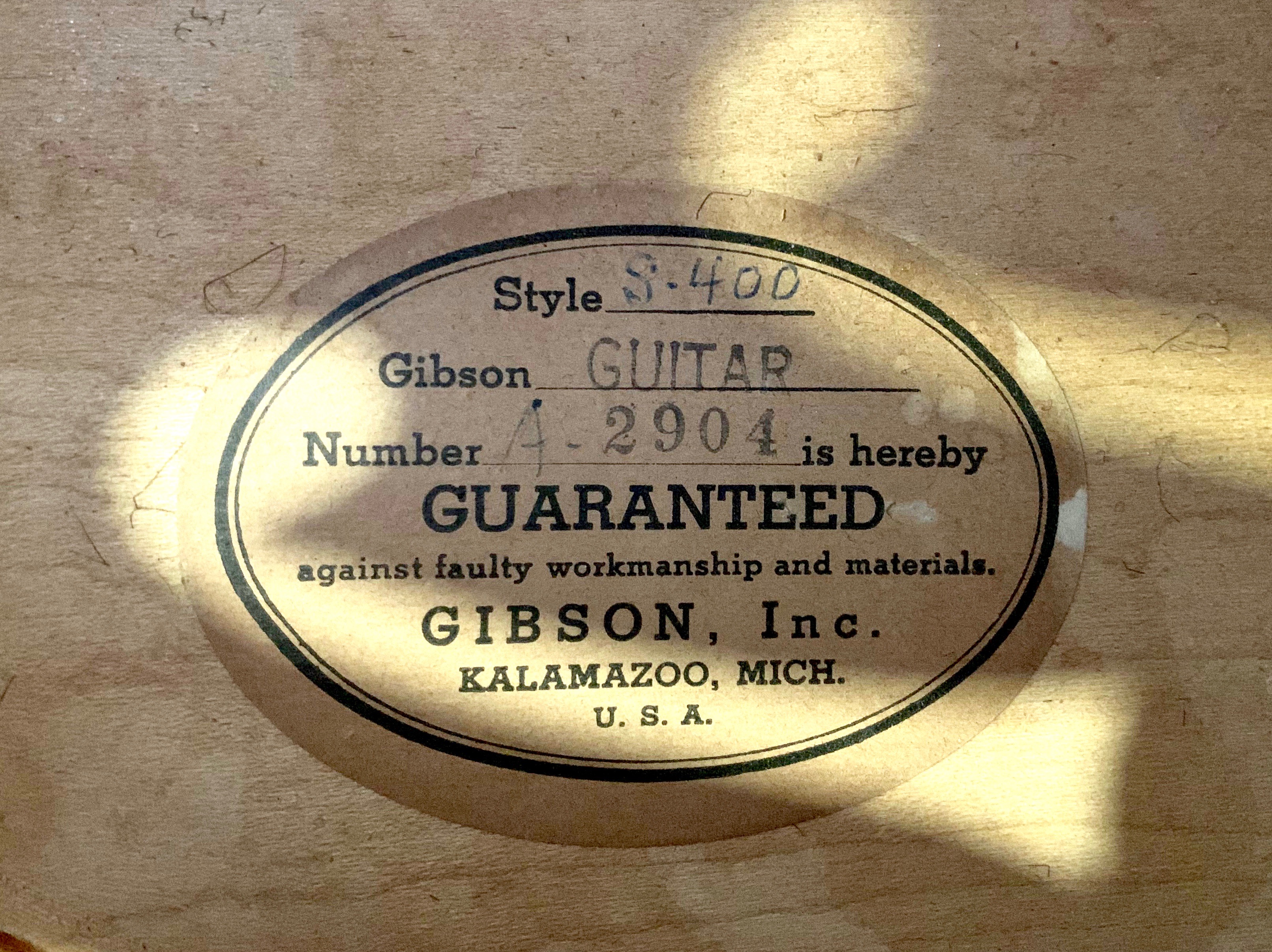 Gibson Super 400 CES (23088)