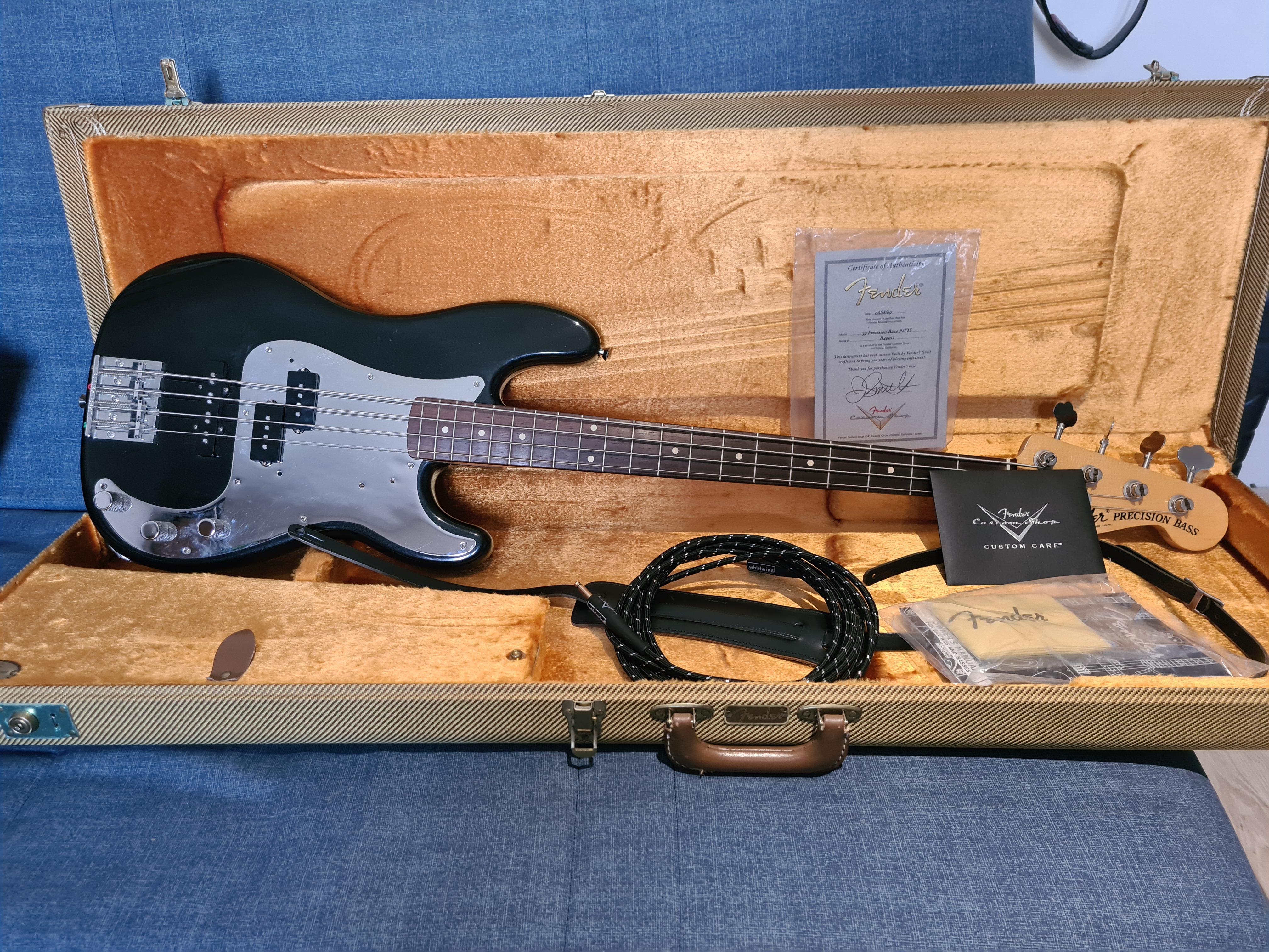 Fender precision bass masterbuilt Jason Smith