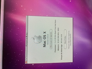 G5 avec écran apple 