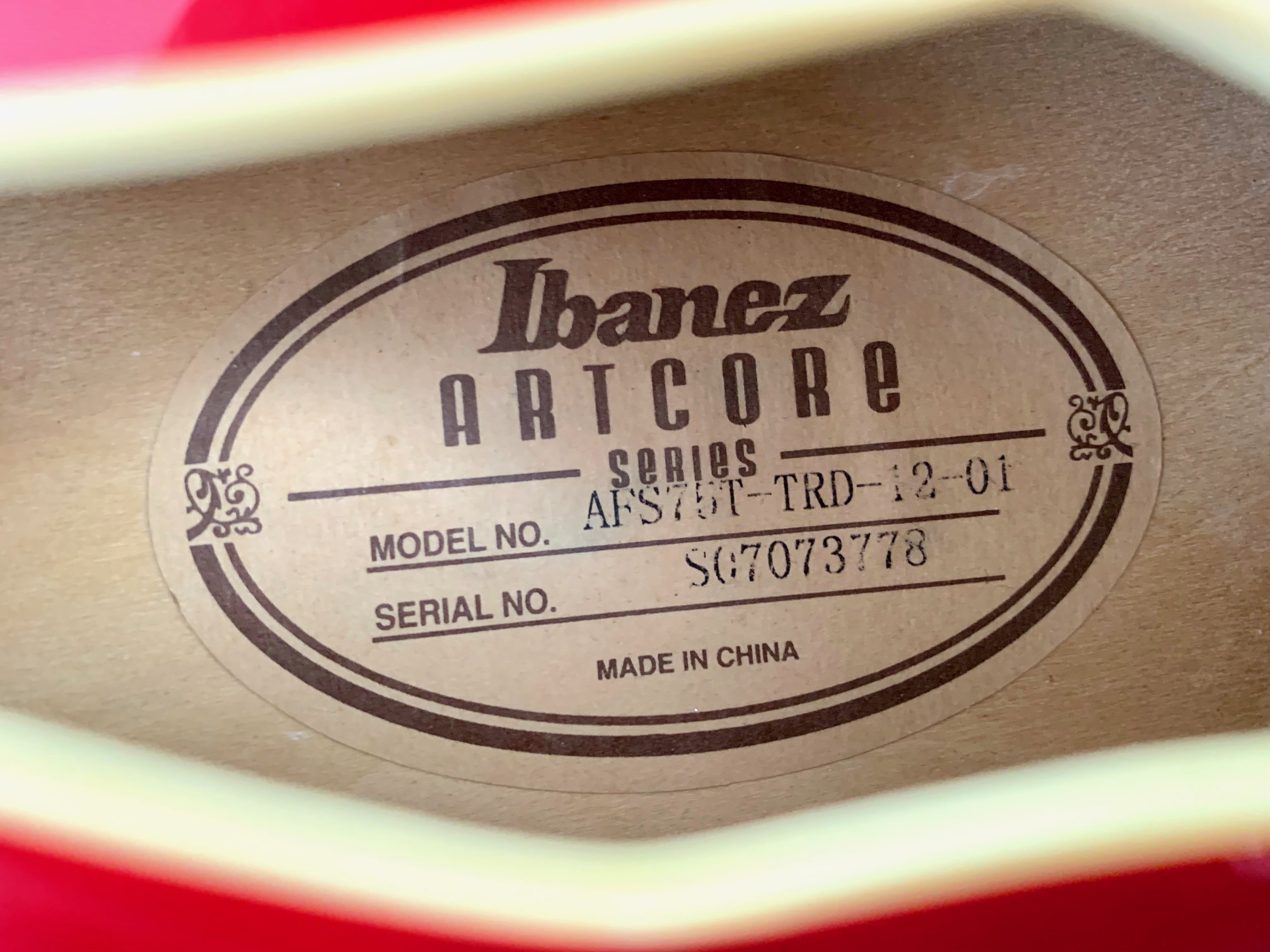 Ibanez AFS75T (63715)