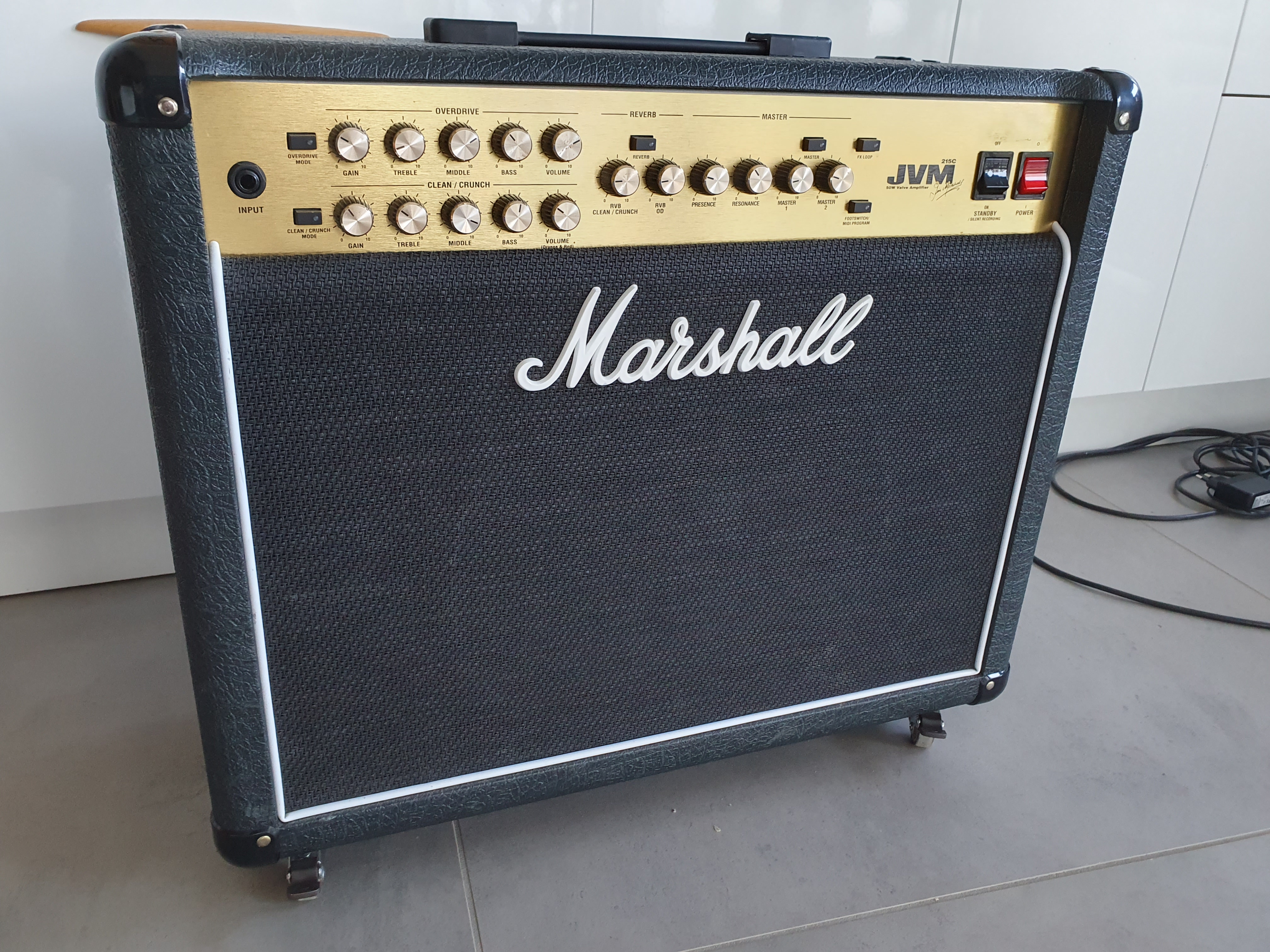 Marshall JVM215C tout lampes