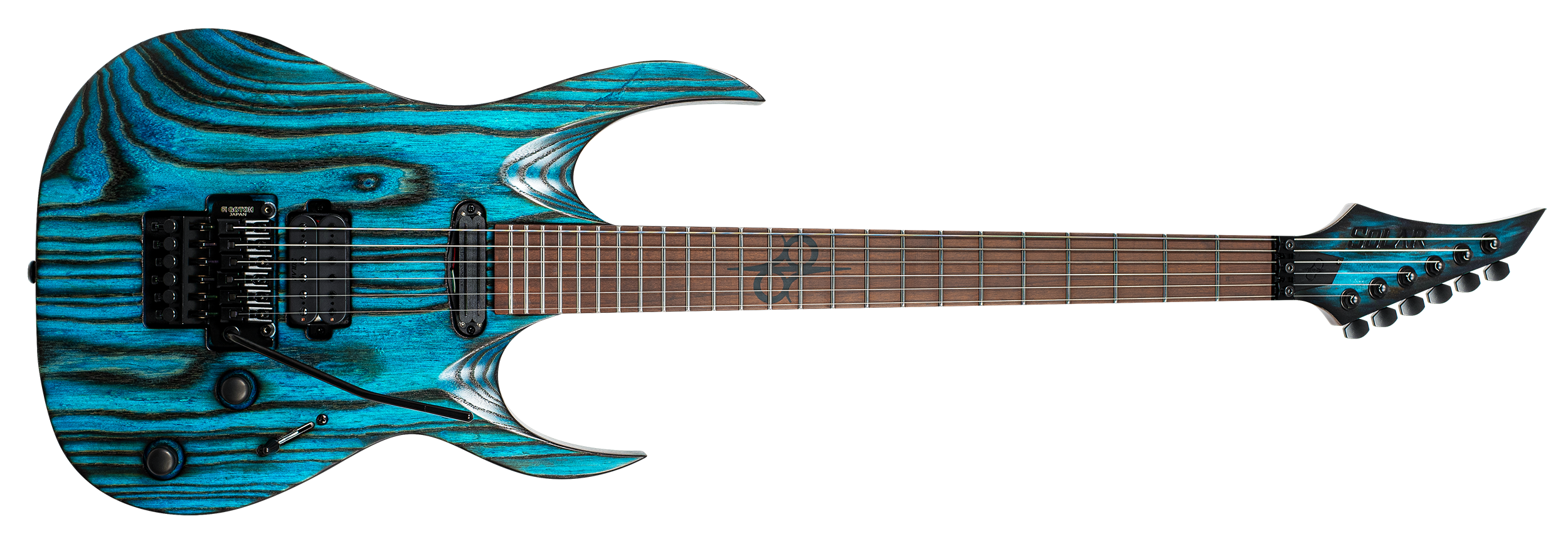 Solar Guitars AB1.6FR Pyro Azul : AB1.6FR Pyro Azul
