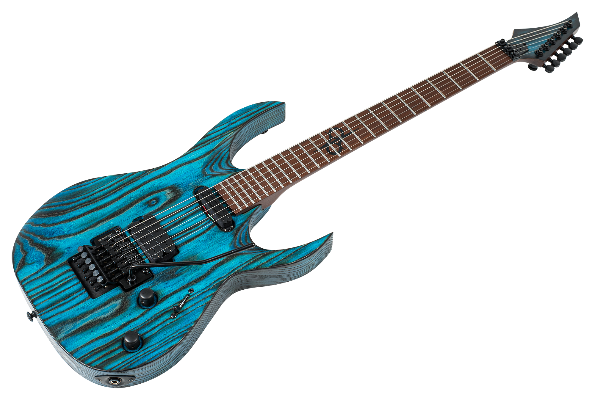 Solar Guitars AB1.6FR Pyro Azul : AB1.6FR Pyro AzulSIDE
