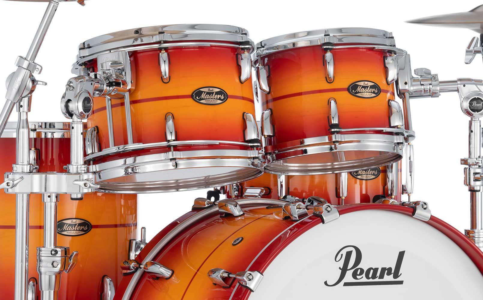 6 Pearl MMG Sunburst Redstripe