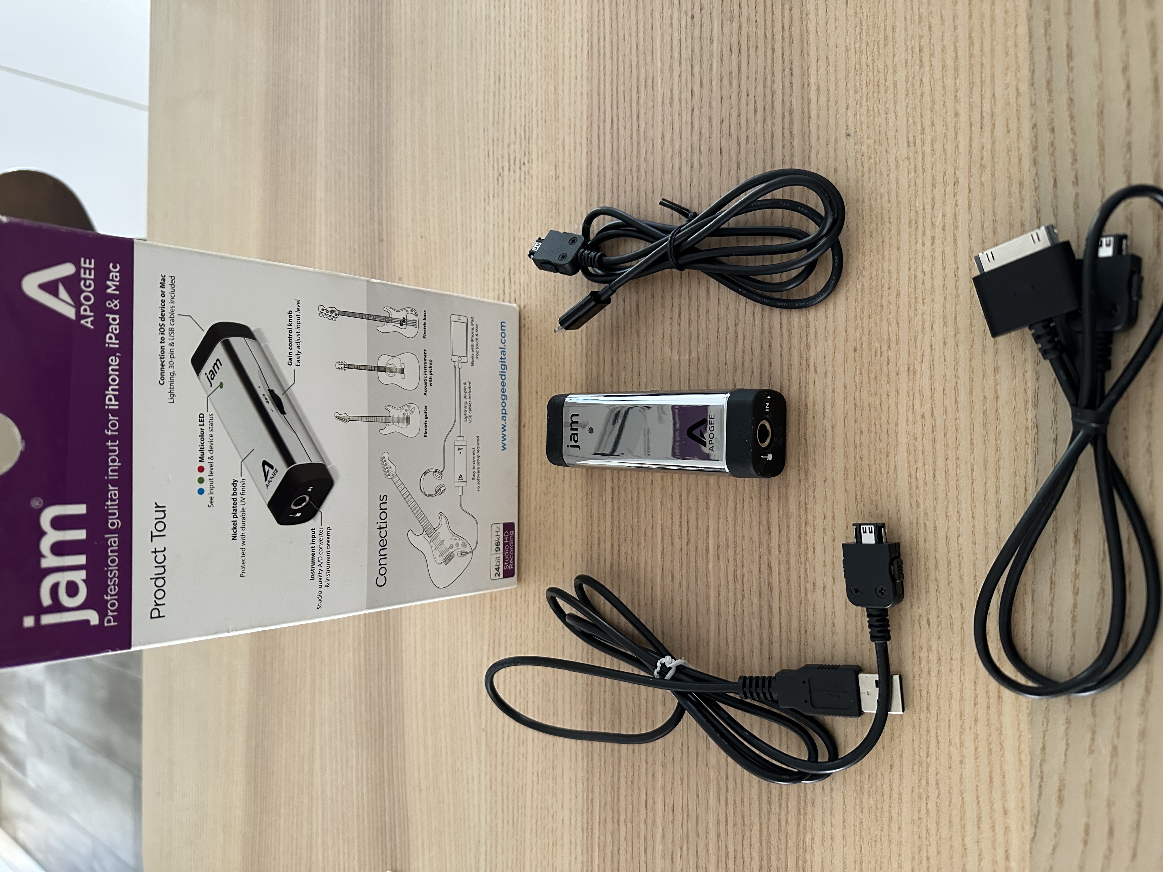 Interface audio Apogee Jam 96K USB Guitar Interface