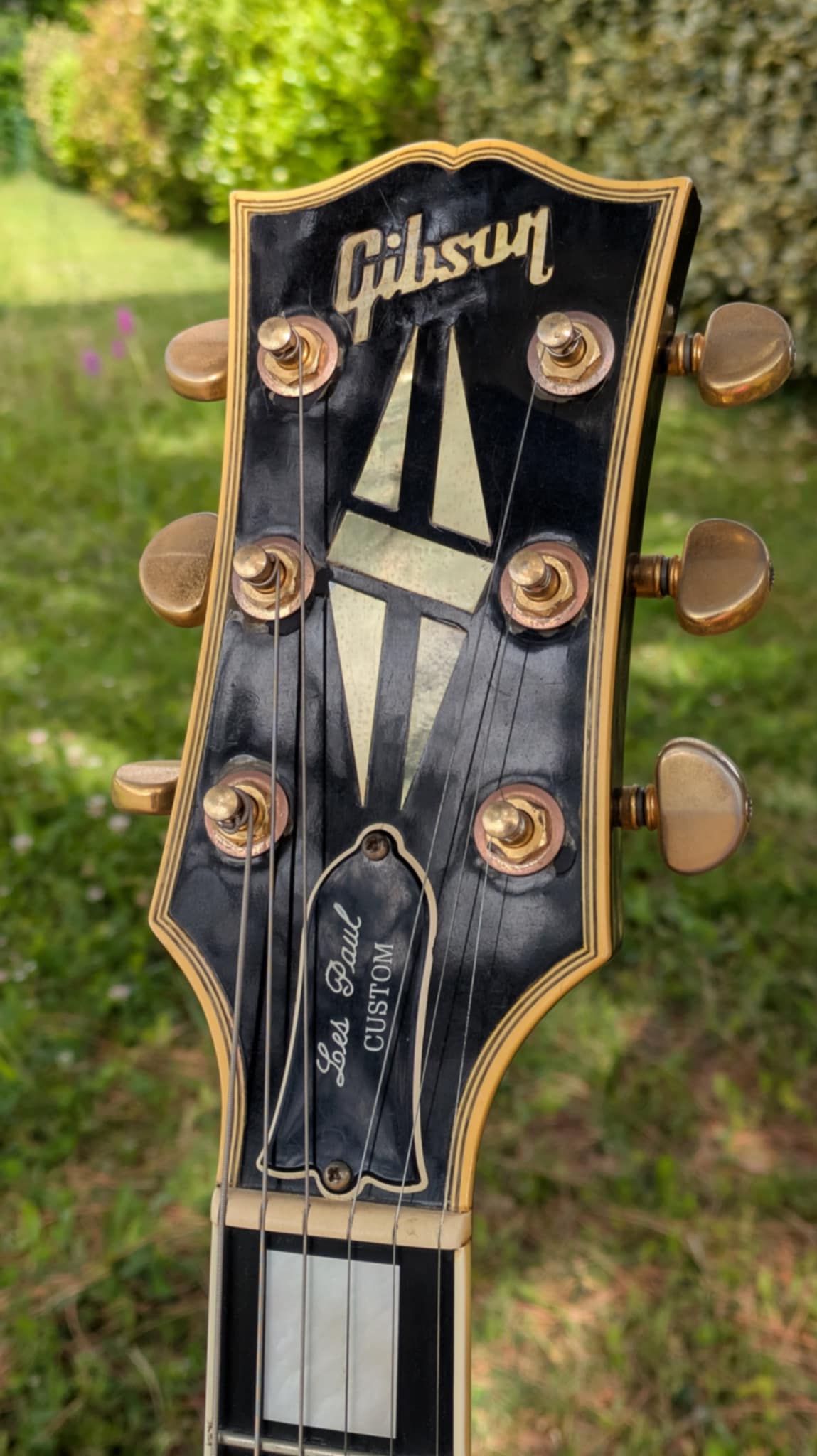  GIBSON Les Paul Custom Black Beauty 59' réissue 1991