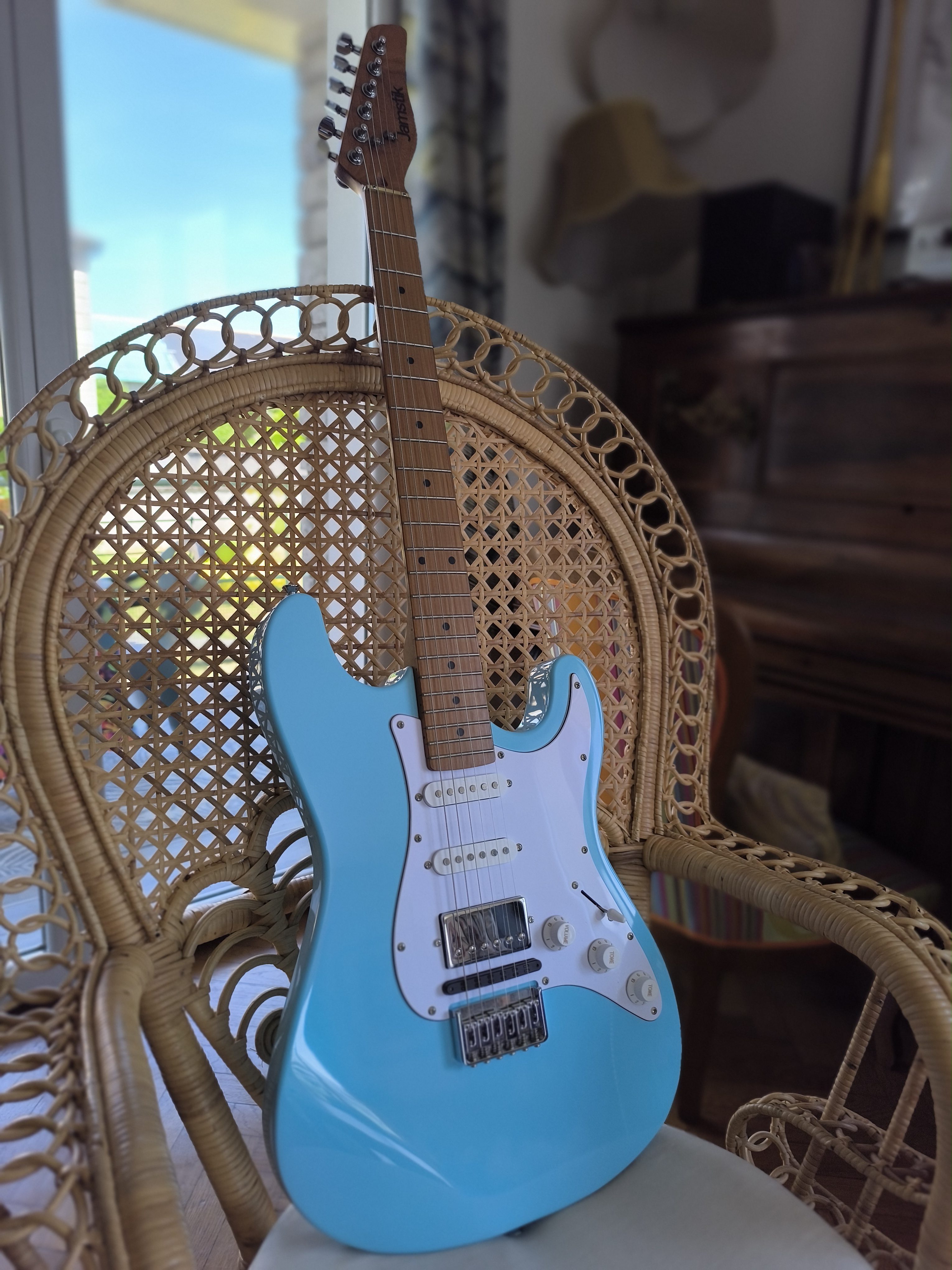 Guitare électrique MIDI Jamstik Classic + étui et câble