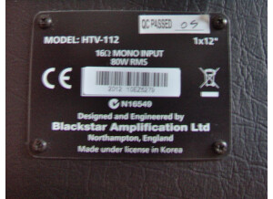 Blackstar Amplification HTV-112 (95717)