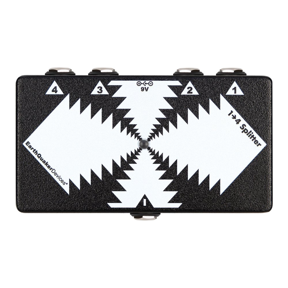 EarthQuaker Devices One to Four Splitter : One to Four Splitter