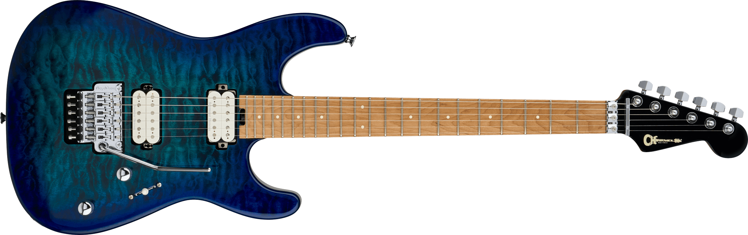 Charvel Pro-Mod Plus San Dimas Style 1 HH FR CM : Pro-Mod Plus San Dimas Style 1 HH FR CM