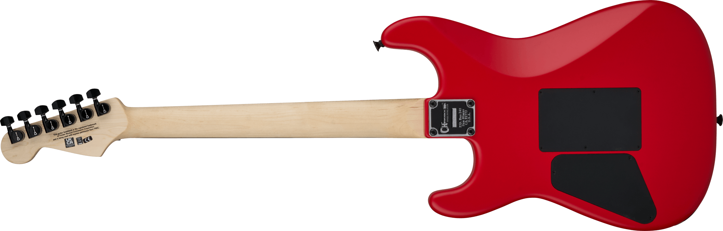Charvel Pro-Mod San Dimas Style 1 HH FR RW : Pro-Mod San Dimas Style 1 HH FR RW REDBAck