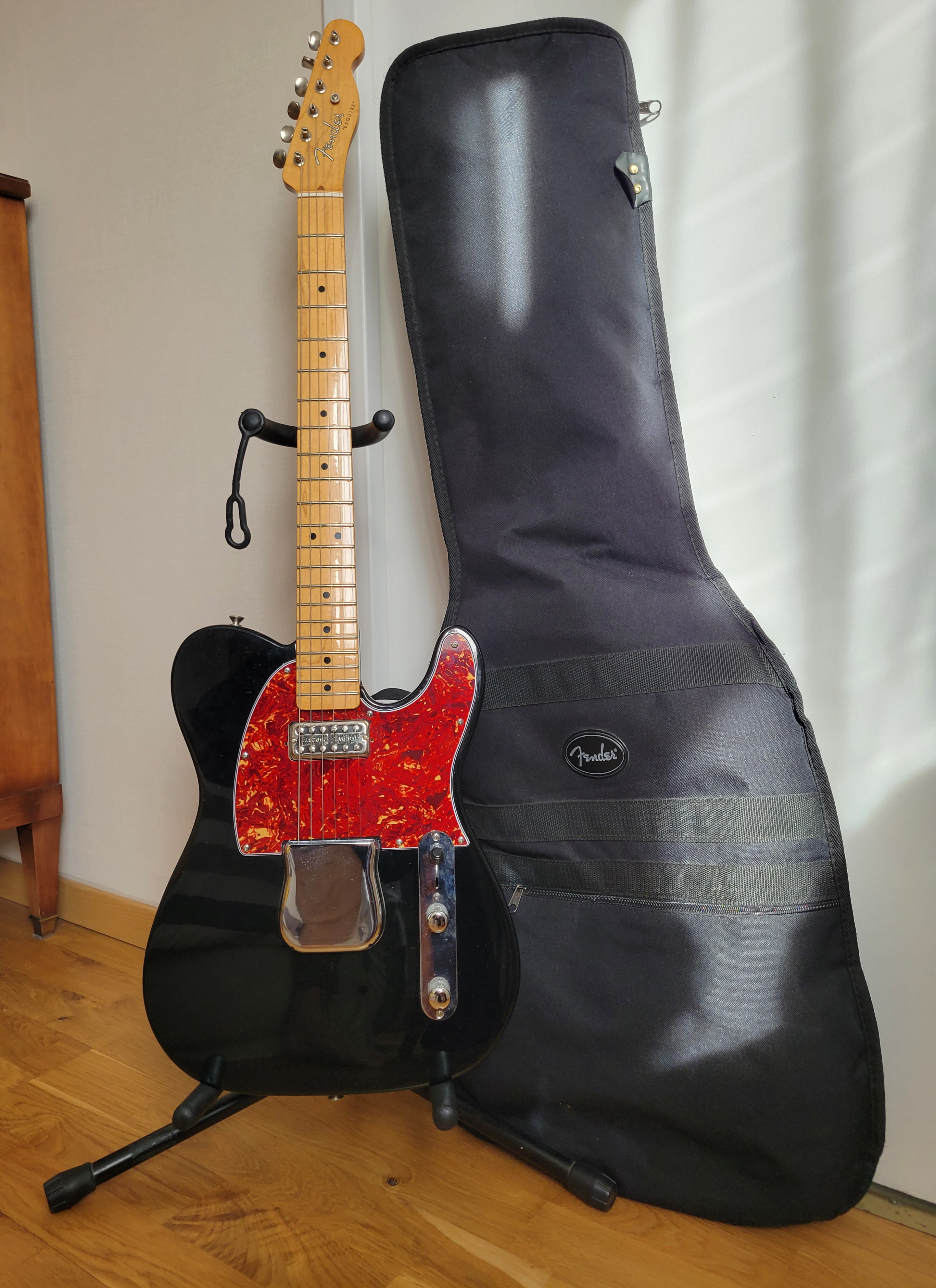 Vends Fender Double Esquire avec micros Fender Vintage Telecaster et Gretsch Filtertron US 