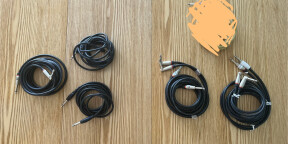 Vends lot de 7 câbles jacks 6.35 Monster