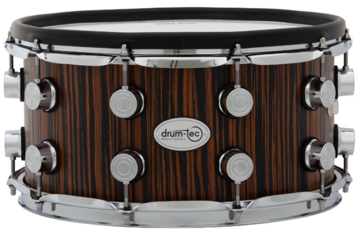DRUM-TEC Pro 3 (14%22 x 7%22) 20th Anniversary Vertical Brown Zebrano DRUM-TEC Pro 3 (14%22 x 7%22) 20th Anniversary Vertical Brown Zebrano