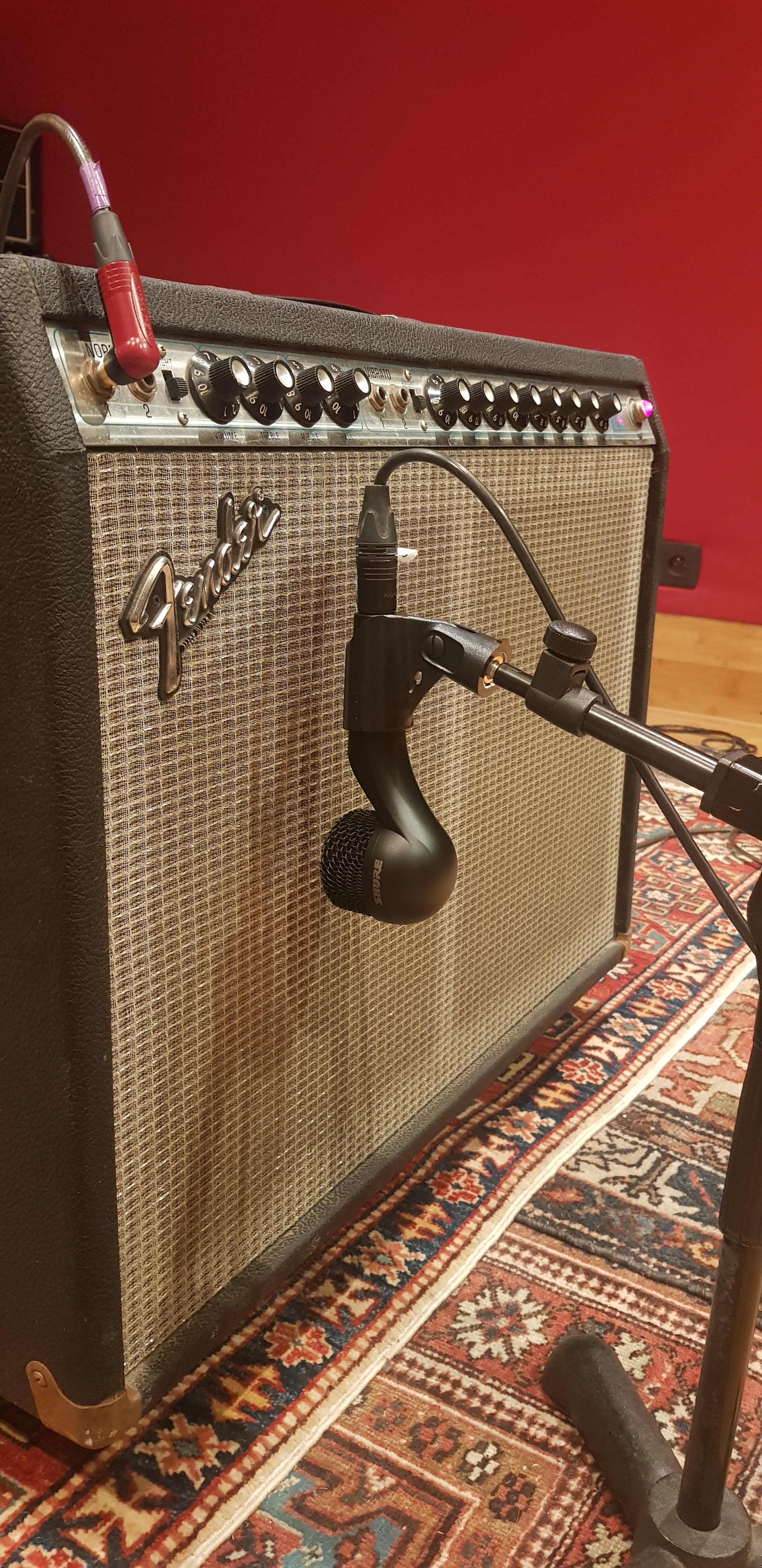 Shure Nexadyne 5 Fender Amp