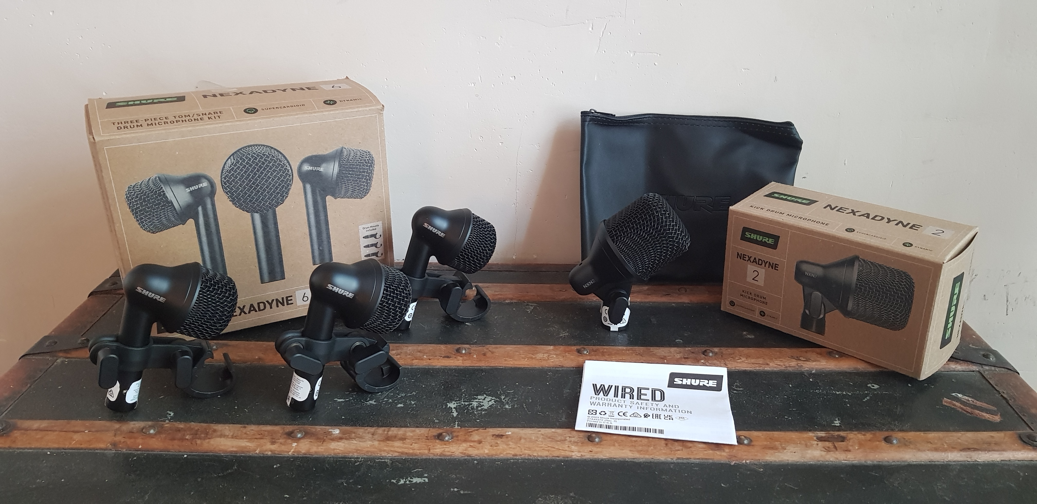 Shure Nexadyne 2 &amp; 6 Box