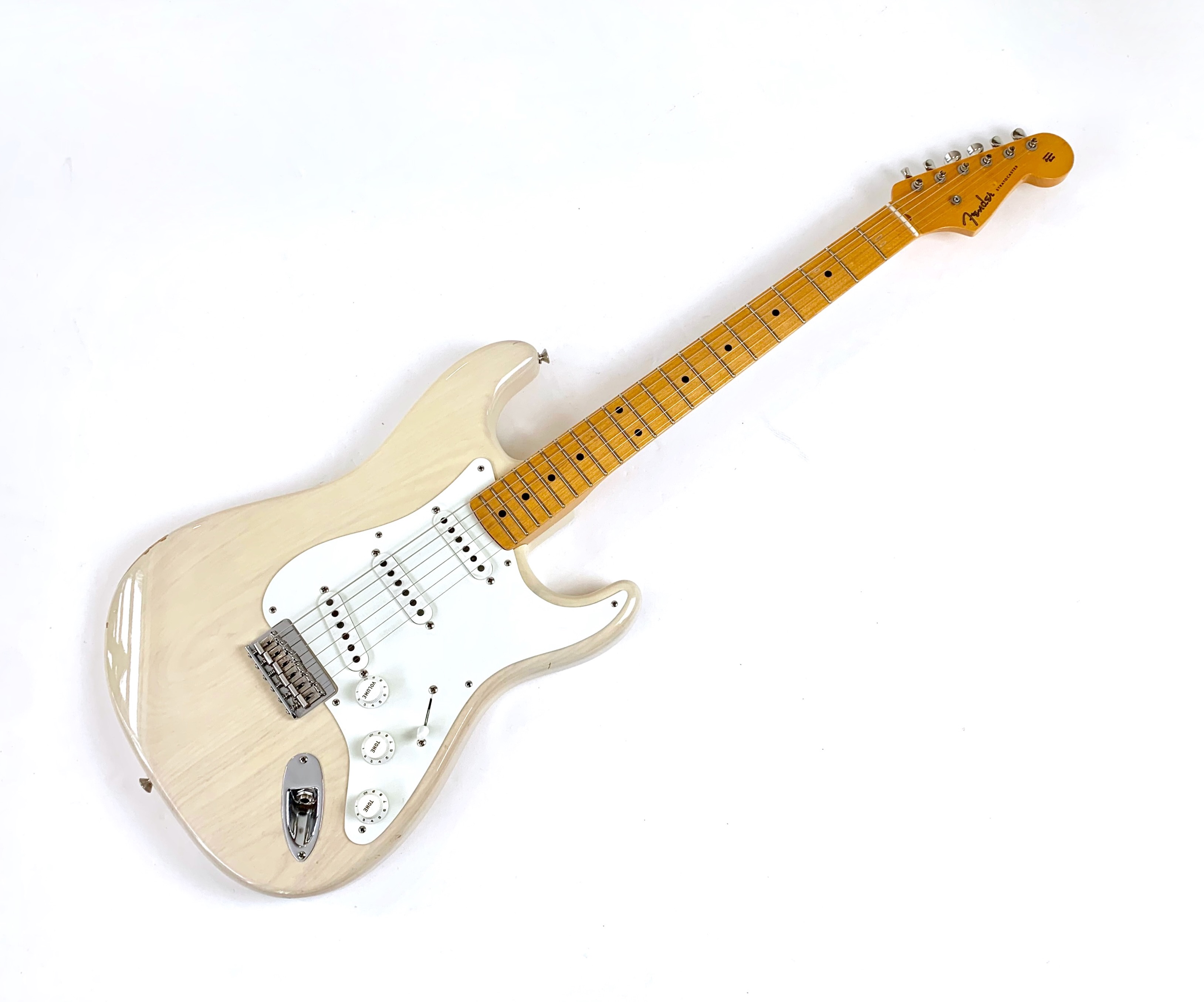 Fender Stratocaster 1955 Hardtail Custom Shop Time Capsule 2022 White Blonde