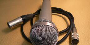 Microphone Beyerdynamic M 500 N années 1960