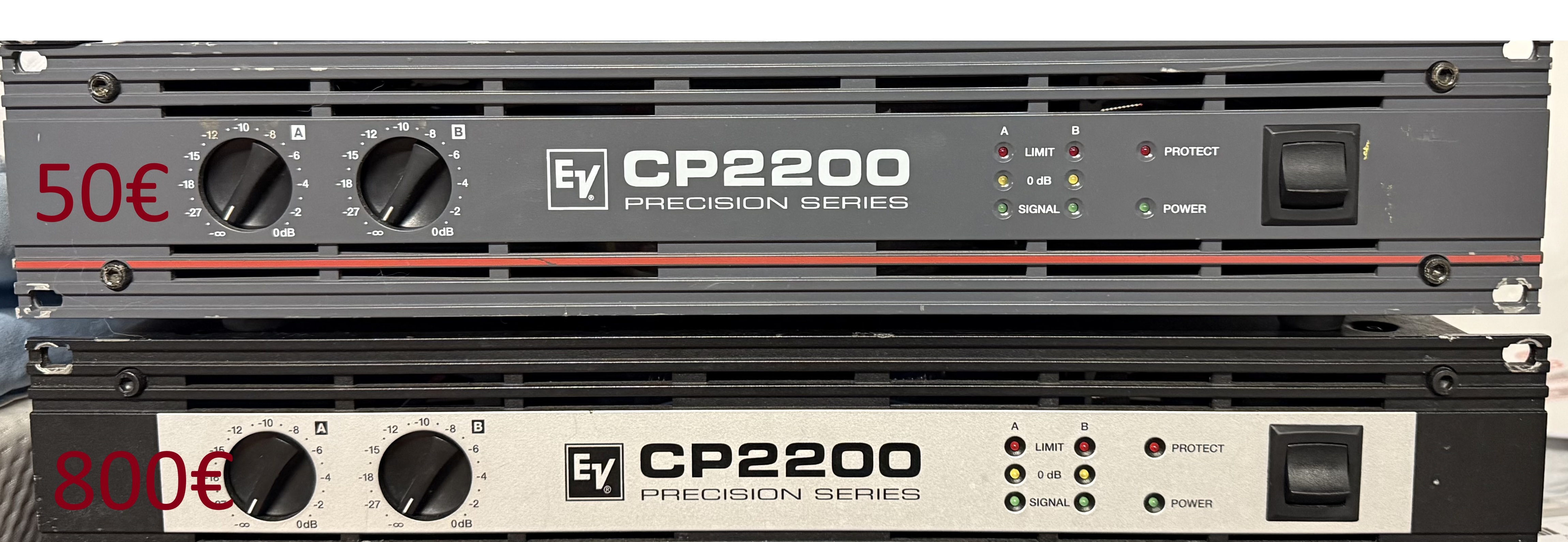 Vends Amplis Electrovoice CP2200