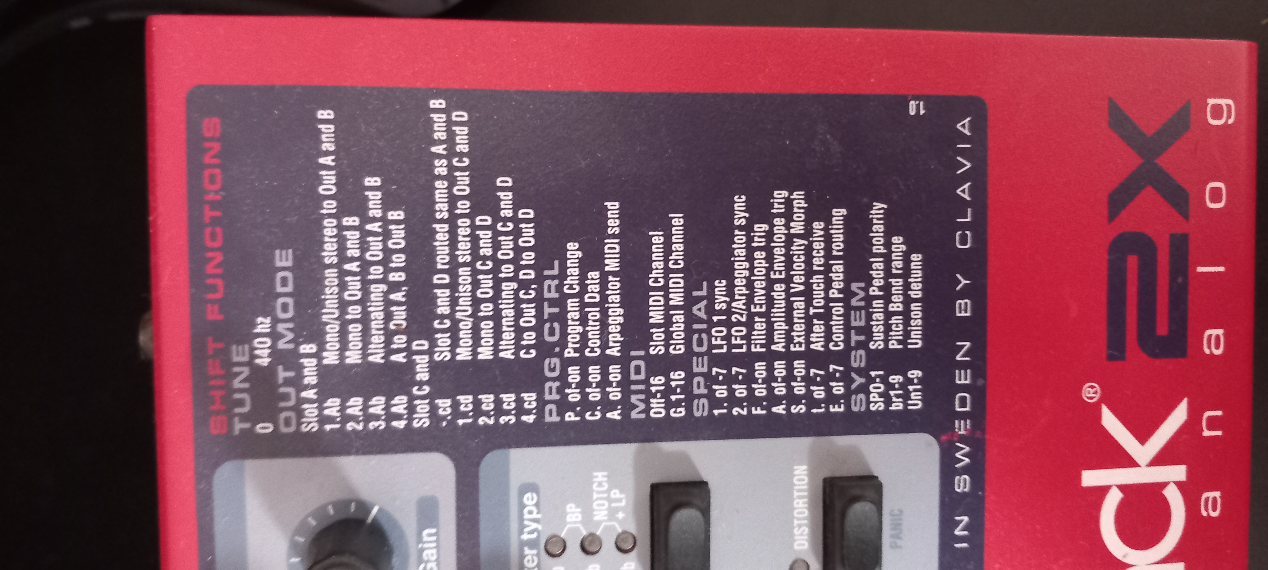 Vends Clavia Nord rack 2