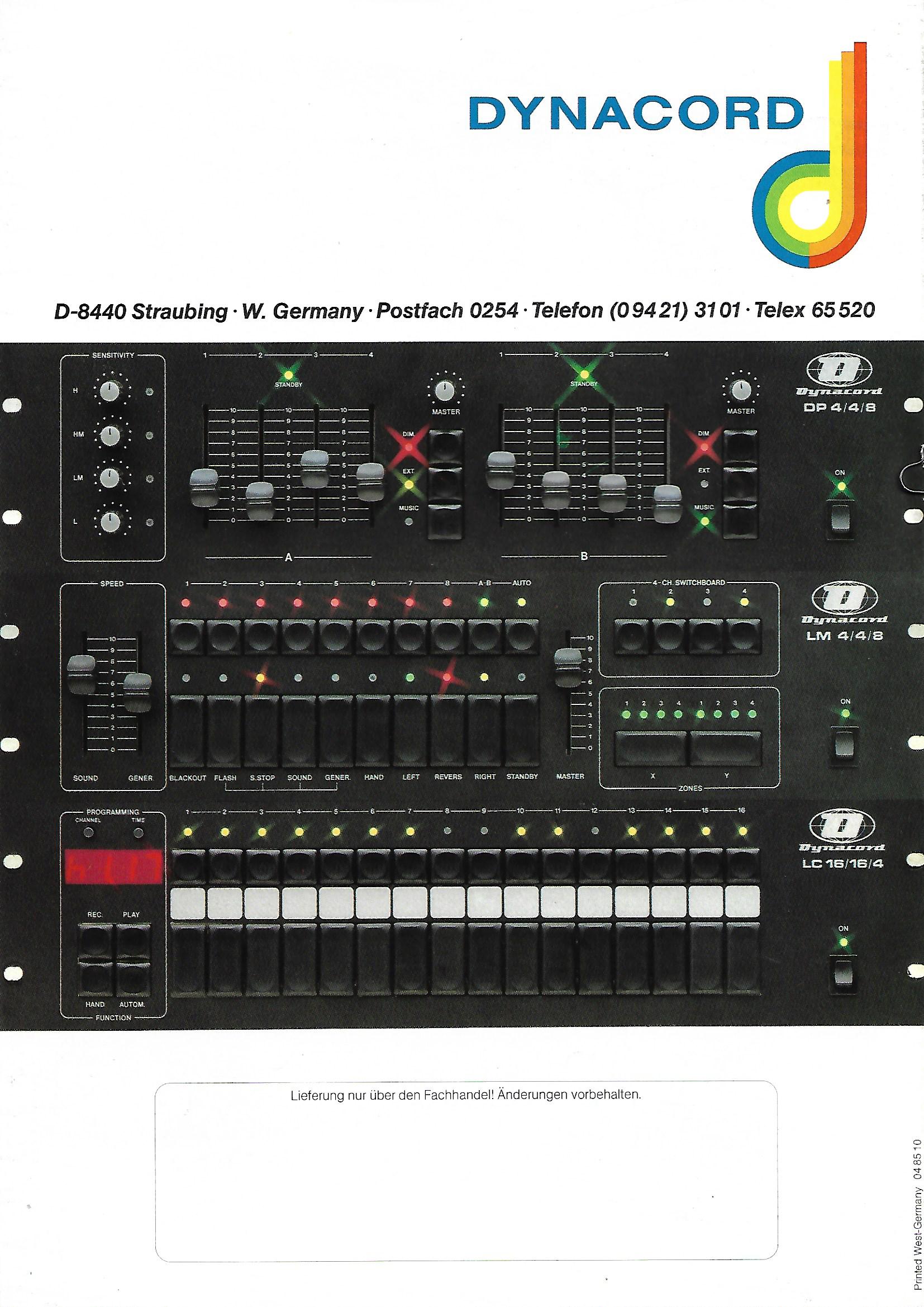 lumiere 85 dynacord 1