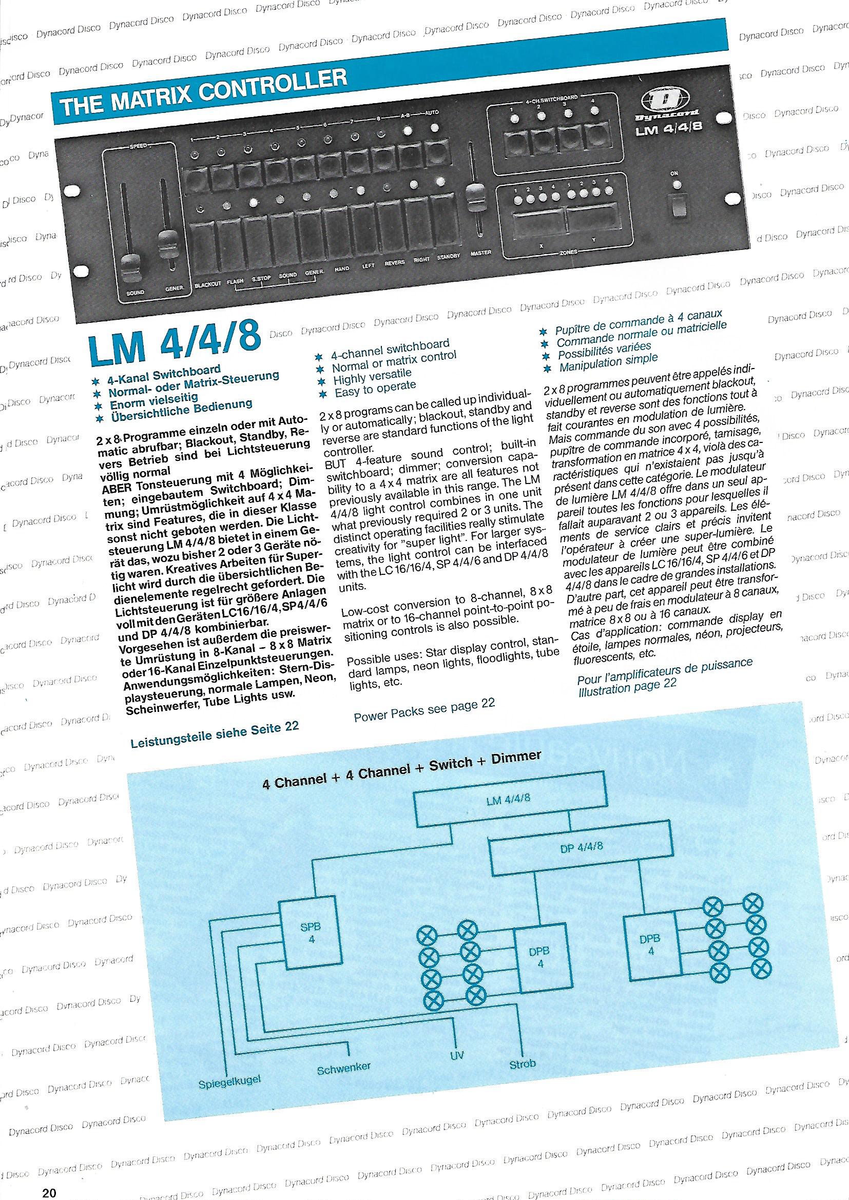 lumiere 85 dynacord 3