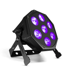 SHEHDS LED 7x12W RGBWA UV 6in1 PAR Light