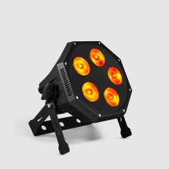 SHEHDS LED Par 5x12W RGBAL UV Lighting