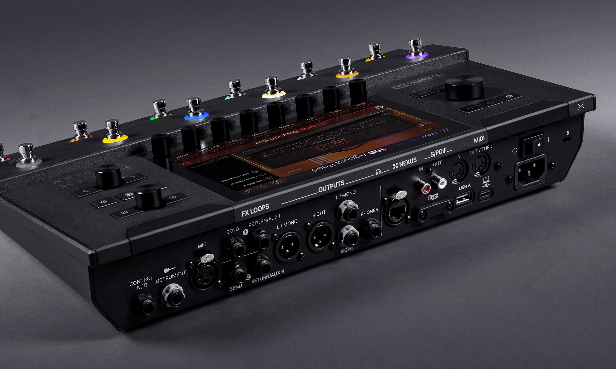 Line 6 Helix Stadium : Helix Stadium REAR