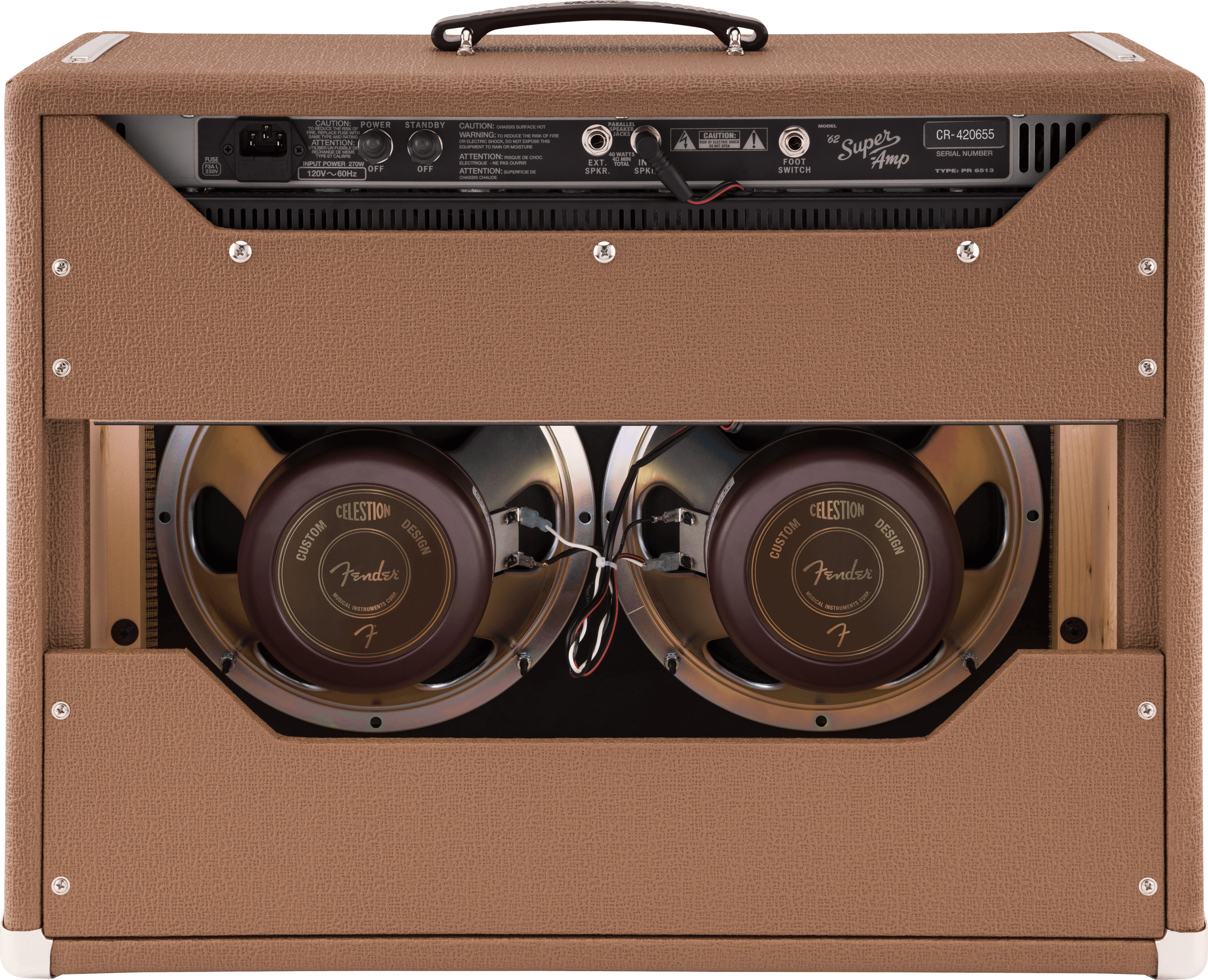 Fender '62 Super Amp : '62 Super AmpBACK