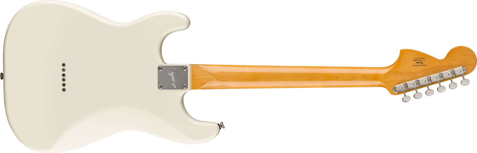 Squier Classic Vibe '70s Stratocaster HT HSS : Classic Vibe '70s Stratocaster HT HSSBACK