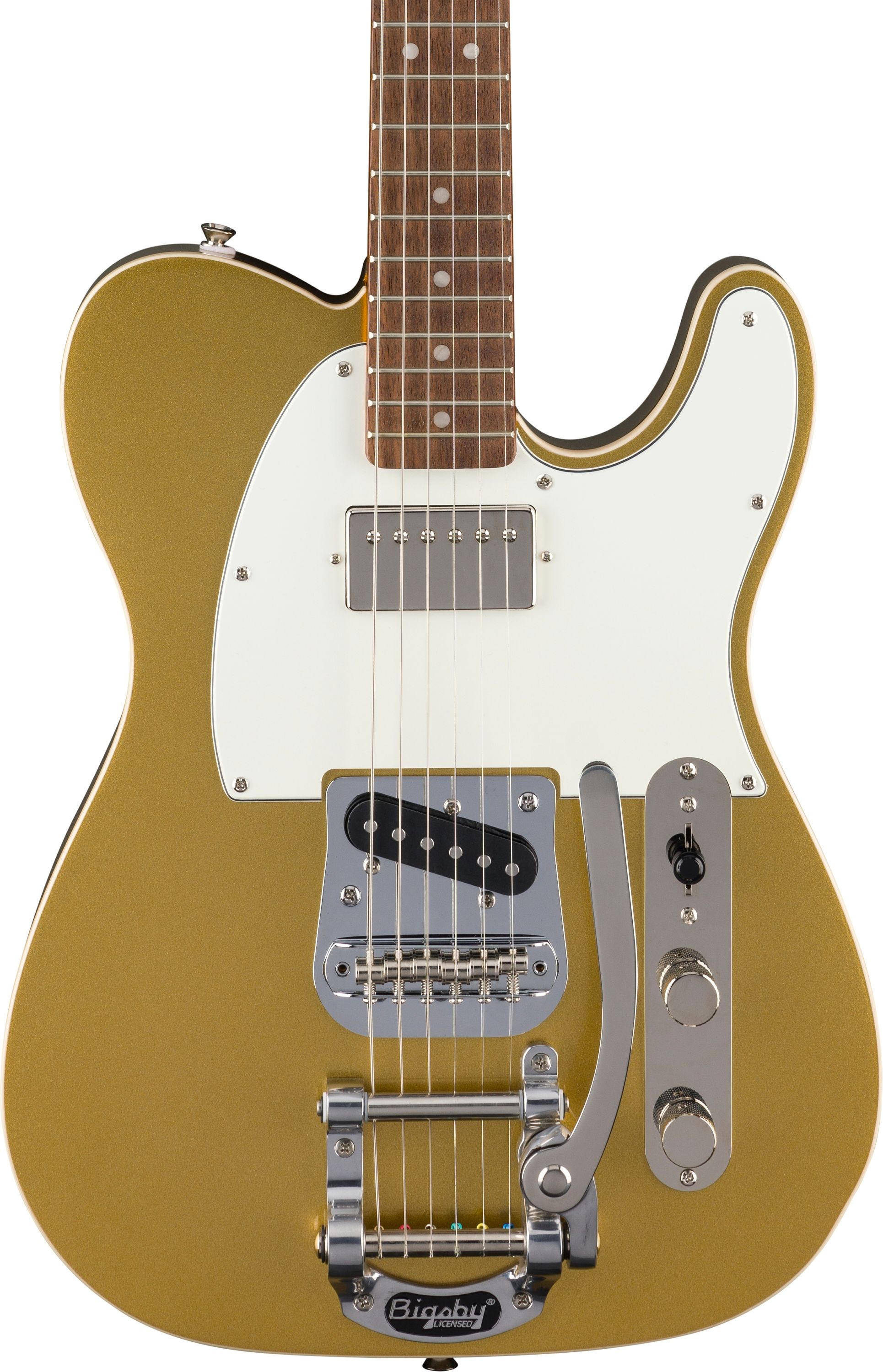 Squier Classic Vibe Custom Telecaster SH with Bigsby : Classic Vibe Custom Telecaster SH with BigsbyGOLD