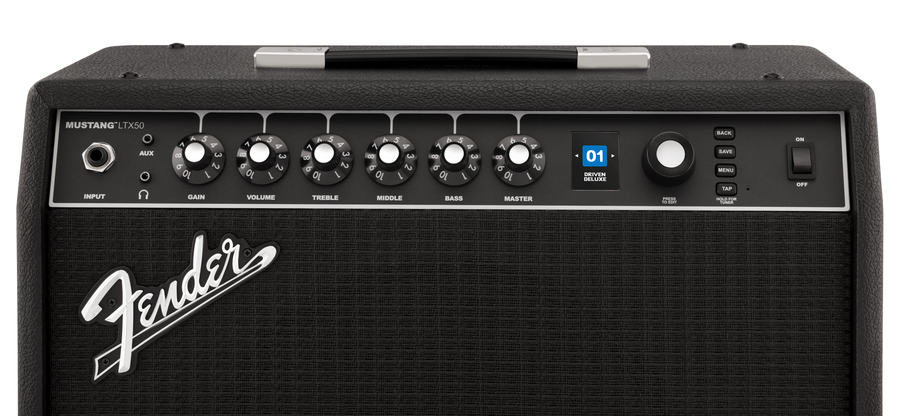 Fender Mustang LTX50 : Mustang LTX50PANEL